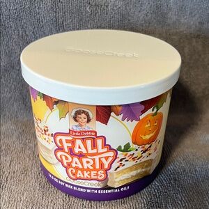 Goosecreek Little Debbie Fall Party Cakes Candle